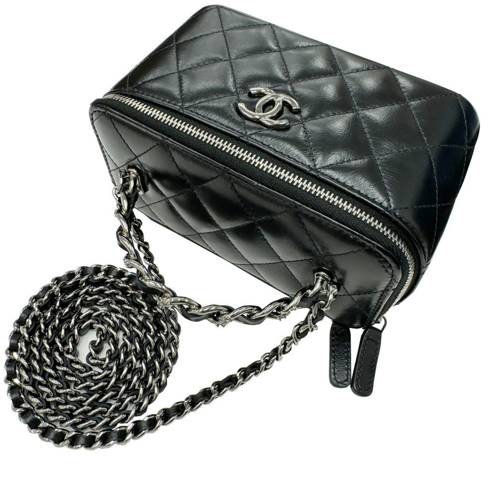 CHANEL Chanel Matelasse Vanity Chain 2-way Shoulder AP3593 Coco Mark Handle R... - Picture 13 of 14